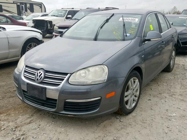 3VWEF71K47M196414 - 2007 VOLKSWAGEN JETTA WOLF GRAY photo 2