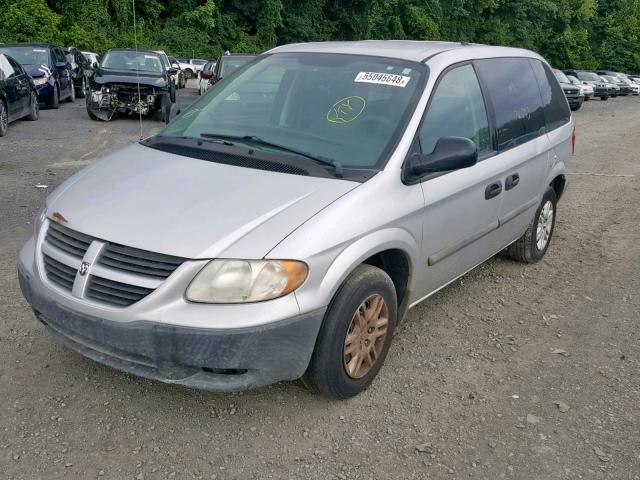 1D4GP25BX7B117764 - 2007 DODGE CARAVAN SE SILVER photo 2