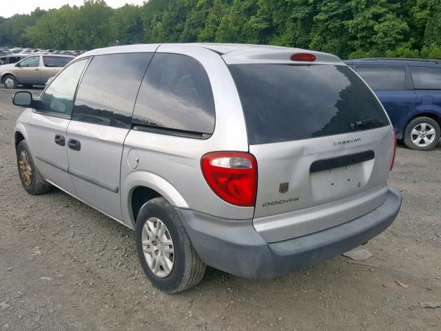 1D4GP25BX7B117764 - 2007 DODGE CARAVAN SE SILVER photo 3