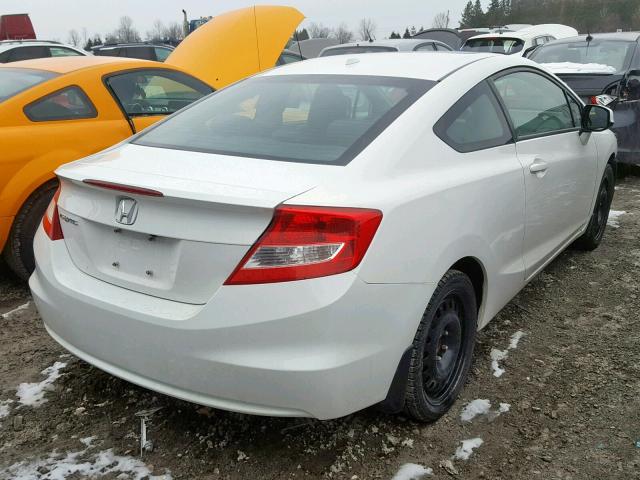 2HGFG3B96DH000283 - 2013 HONDA CIVIC EXL 白色 照片 4
