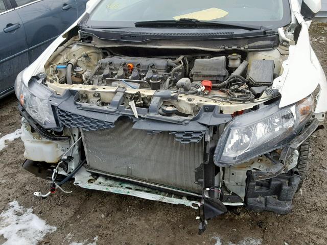 2HGFG3B96DH000283 - 2013 HONDA CIVIC EXL 白色 照片 9