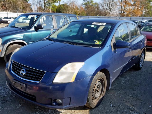 3N1AB61E58L655610 - 2008 NISSAN SENTRA 2.0 BLUE photo 2