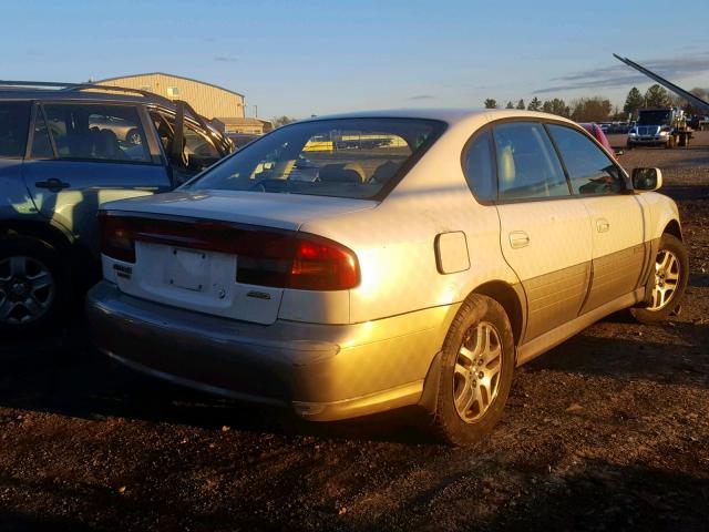 4S3BE686127207707 - 2002 SUBARU LEGACY OUT WHITE photo 4