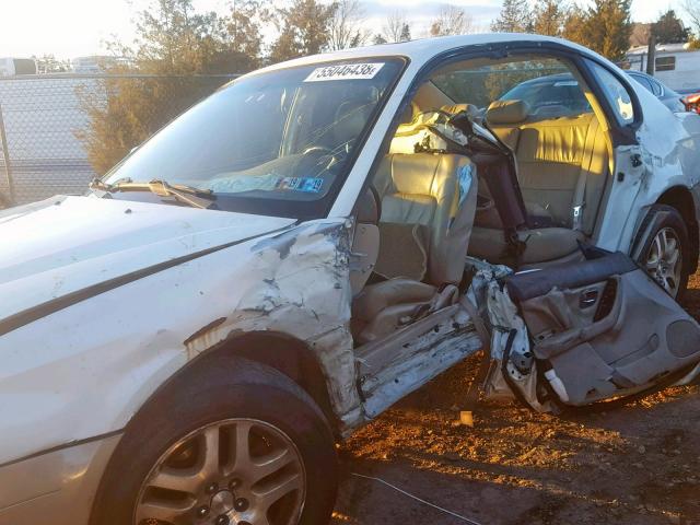 4S3BE686127207707 - 2002 SUBARU LEGACY OUT WHITE photo 9