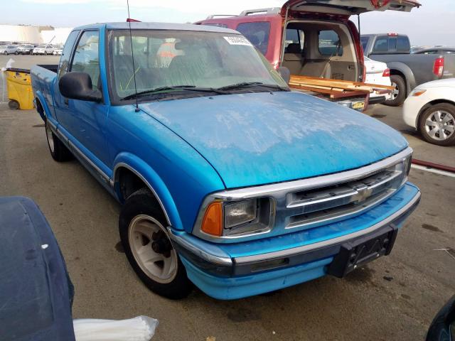 1GCCS19Z8R8170622 - 1994 CHEVROLET S TRUCK S1 BLUE photo 1