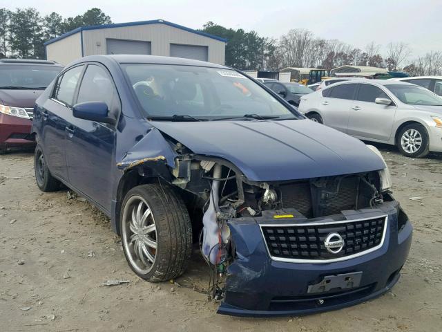 3N1AB61E18L708268 - 2008 NISSAN SENTRA 2.0 BLUE photo 1