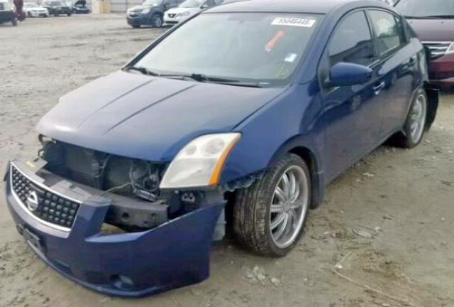 3N1AB61E18L708268 - 2008 NISSAN SENTRA 2.0 BLUE photo 2