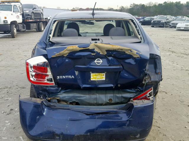 3N1AB61E18L708268 - 2008 NISSAN SENTRA 2.0 BLUE photo 9