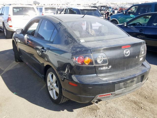 JM1BK323961400685 - 2006 MAZDA 3 S BLACK photo 3