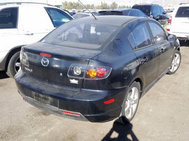 JM1BK323961400685 - 2006 MAZDA 3 S BLACK photo 4