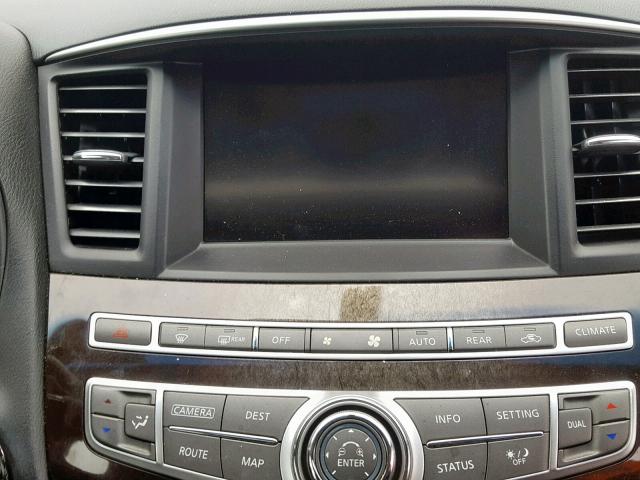 5N1AL0MN0DC321344 - 2013 INFINITI JX35 BASE GRAY photo 9