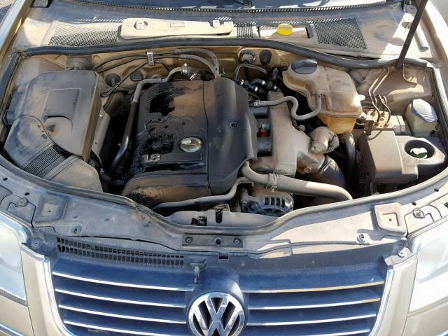 WVWPD63B72P068096 - 2002 VOLKSWAGEN PASSAT GLS GOLD photo 7