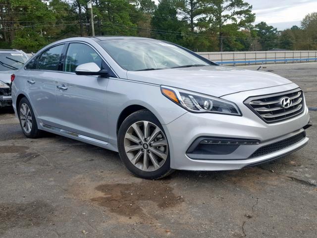 5NPE34AF7GH435621 - 2016 HYUNDAI SONATA SPO GRAY photo 1