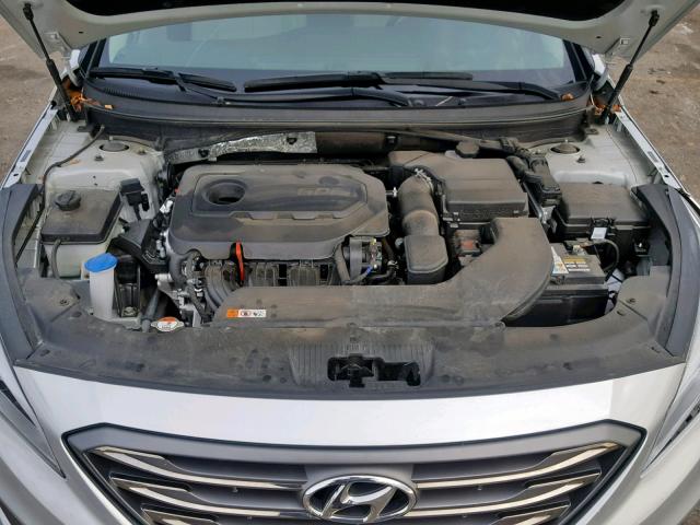 5NPE34AF7GH435621 - 2016 HYUNDAI SONATA SPO GRAY photo 7