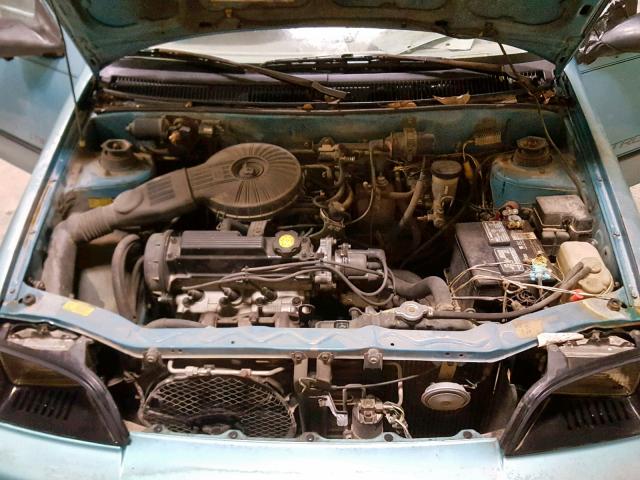 2C1MR2462N6708943 - 1992 GEO METRO BASE GREEN photo 7