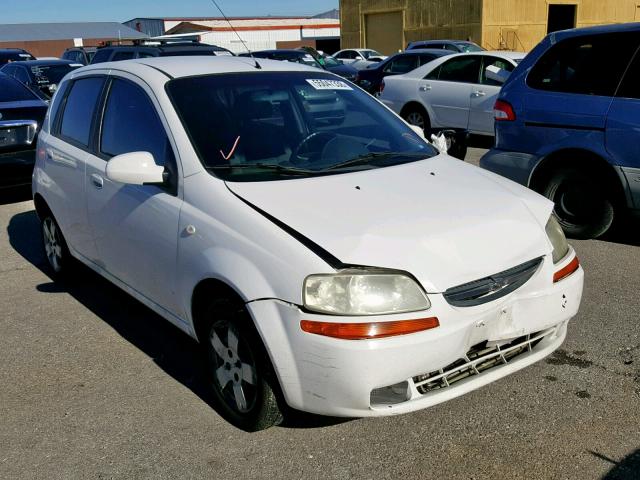 KL1TD66696B670487 - 2006 CHEVROLET AVEO BASE Ağ foto 1