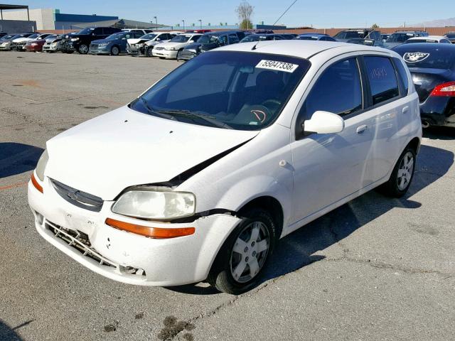 KL1TD66696B670487 - 2006 CHEVROLET AVEO BASE Ağ foto 2