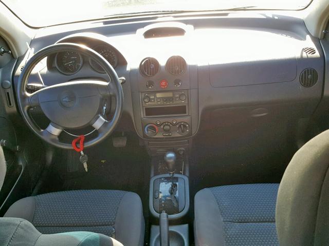 KL1TD66696B670487 - 2006 CHEVROLET AVEO BASE Ağ foto 9