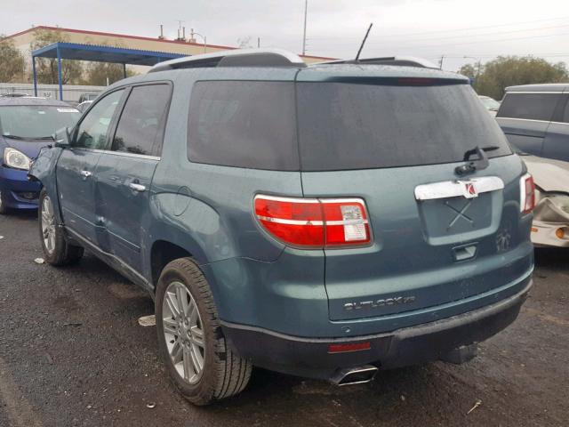 5GZER23D19J195862 - 2009 SATURN OUTLOOK XR მწვანე ფოტო 3