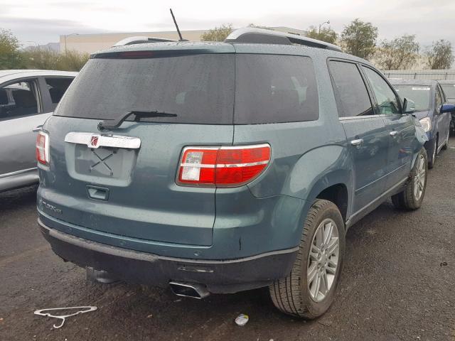 5GZER23D19J195862 - 2009 SATURN OUTLOOK XR მწვანე ფოტო 4