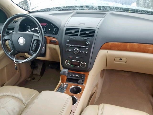 5GZER23D19J195862 - 2009 SATURN OUTLOOK XR მწვანე ფოტო 9