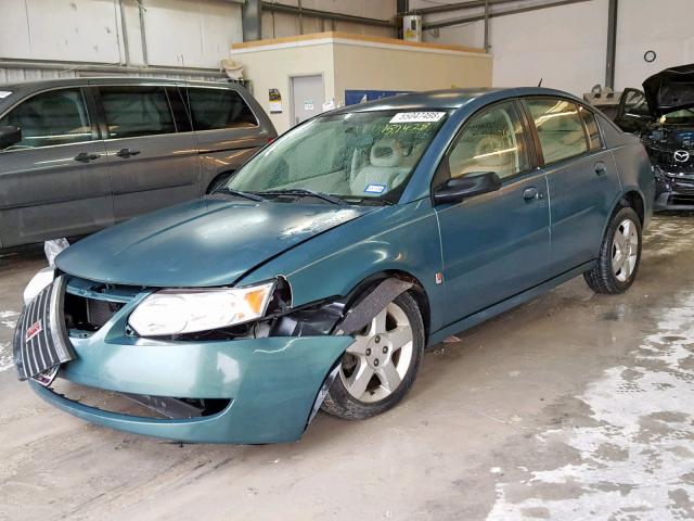 1G8AJ55F27Z150428 - 2007 SATURN ION LEVEL GREEN photo 2