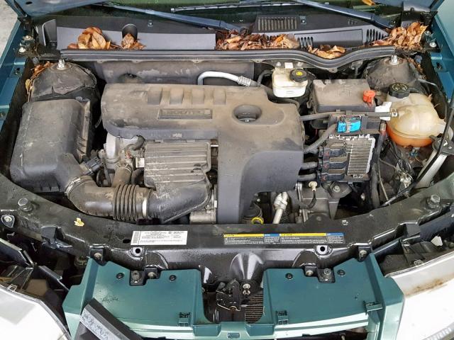1G8AJ55F27Z150428 - 2007 SATURN ION LEVEL GREEN photo 7