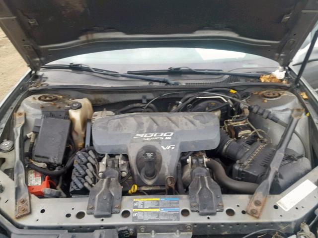 2G2WS522451160642 - 2005 PONTIAC GRAND PRIX ვერცხლისფერი ფოტო 7