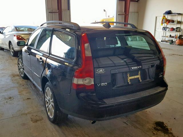 YV1MJ682752091586 - 2005 VOLVO V50 T5 BLACK photo 3