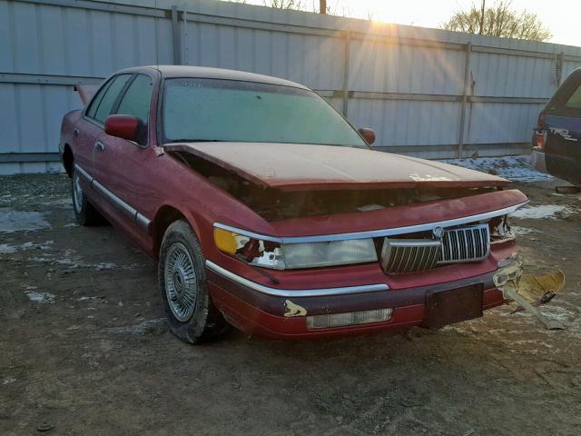 2MELM74W2RX666248 - 1994 MERCURY GRAND MARQ MAROON photo 1