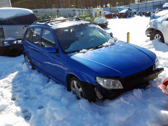 JM1BJ245131145778 - 2003 MAZDA PROTEGE PR BLUE photo 1