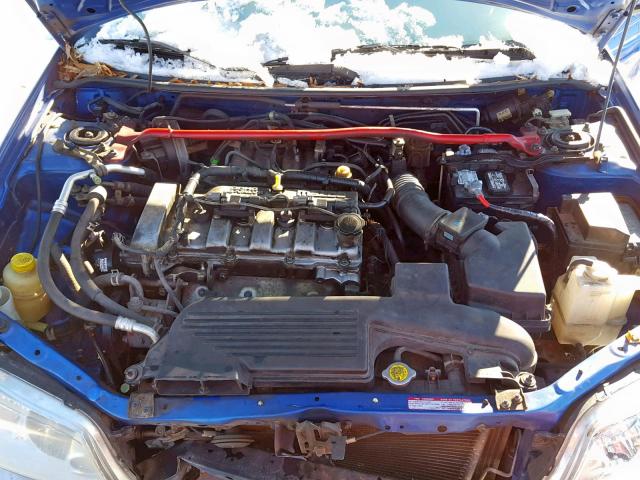 JM1BJ245131145778 - 2003 MAZDA PROTEGE PR BLUE photo 7