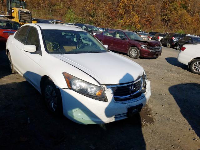 1HGCP26369A114728 - 2009 HONDA ACCORD LX WHITE photo 1