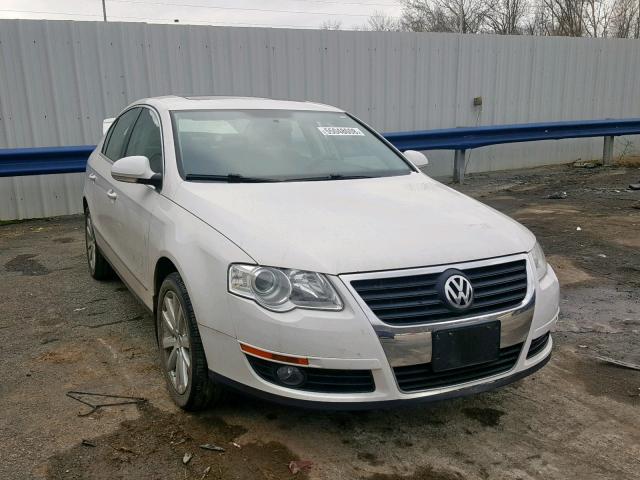 WVWJK7AN0AE166346 - 2010 VOLKSWAGEN PASSAT KOM WHITE photo 1