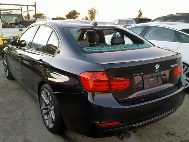 WBA3C1C58CF431427 - 2012 BMW 328 I SULE BLACK photo 3