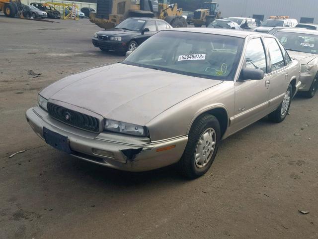 2G4WB52K0T1463924 - 1996 BUICK REGAL CUST GRAY photo 2