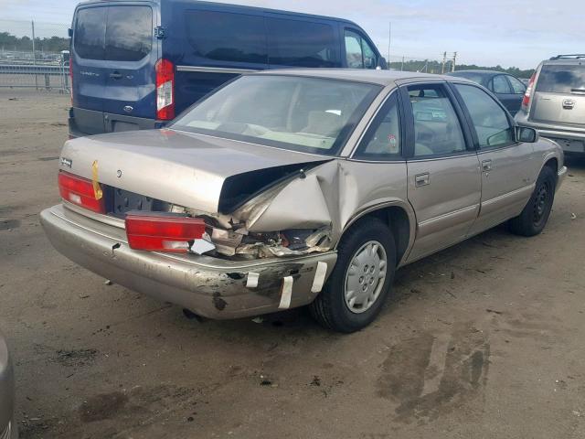 2G4WB52K0T1463924 - 1996 BUICK REGAL CUST GRAY photo 4