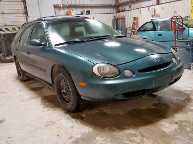 1FALP57U8VA235574 - 1997 FORD TAURUS GL GREEN photo 1