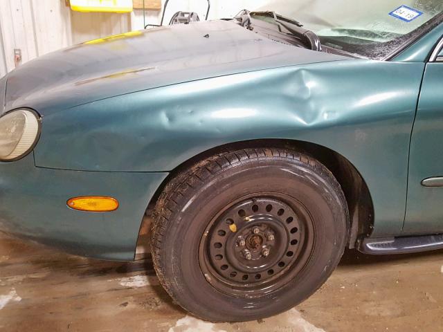 1FALP57U8VA235574 - 1997 FORD TAURUS GL GREEN photo 9