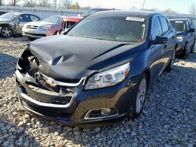 1G11E5SL0EF297858 - 2014 CHEVROLET MALIBU 2LT GRAY photo 2