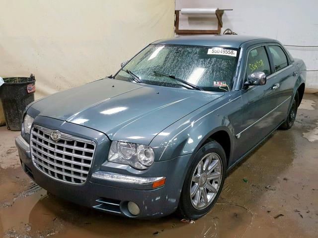 2C3JA63H95H101082 - 2005 CHRYSLER 300C BLUE photo 2