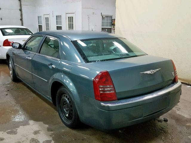 2C3JA63H95H101082 - 2005 CHRYSLER 300C BLUE photo 3