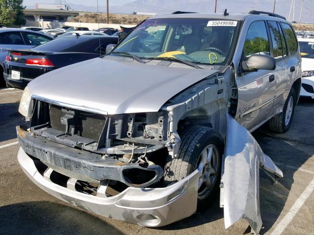 1GKDS13S762340133 - 2006 GMC ENVOY SILVER photo 2