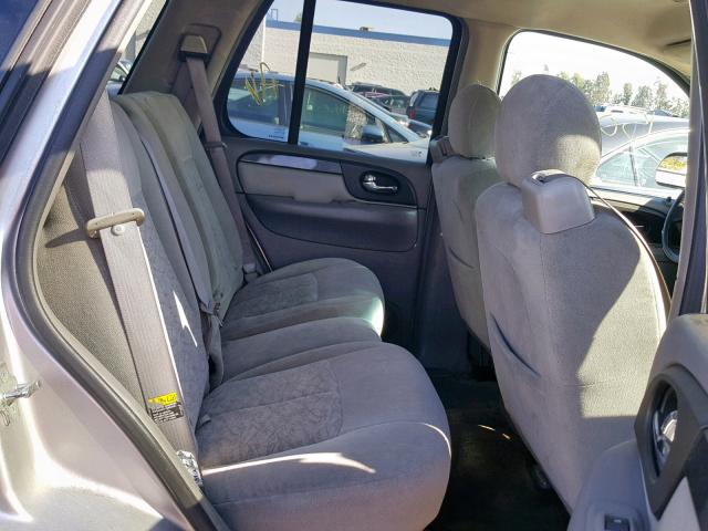 1GKDS13S762340133 - 2006 GMC ENVOY SILVER photo 6