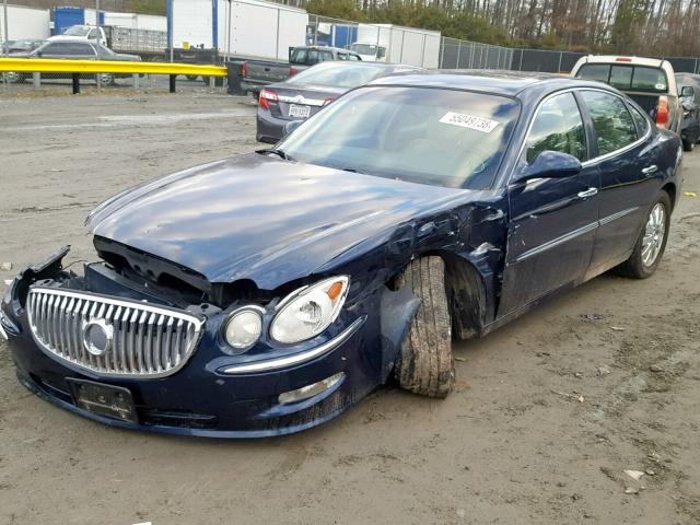 2G4WD582391166589 - 2009 BUICK LACROSSE C BLUE photo 2