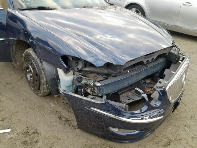 2G4WD582391166589 - 2009 BUICK LACROSSE C BLUE photo 9