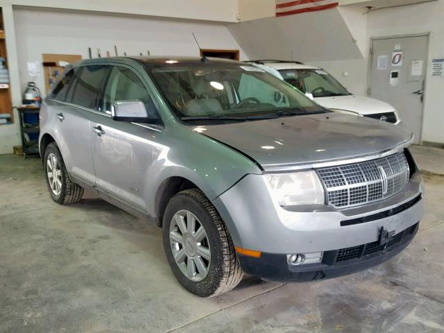 2LMDU88C27BJ11547 - 2007 LINCOLN MKX GRAY photo 1