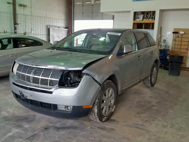 2LMDU88C27BJ11547 - 2007 LINCOLN MKX GRAY photo 2