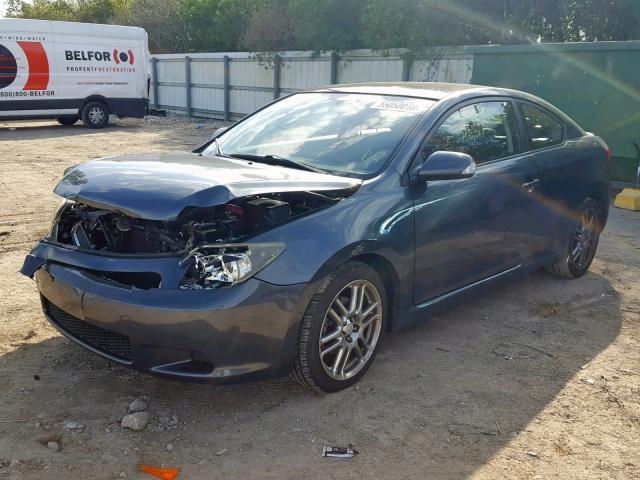 JTKDE177370192643 - 2007 TOYOTA SCION TC 灰色 照片 2