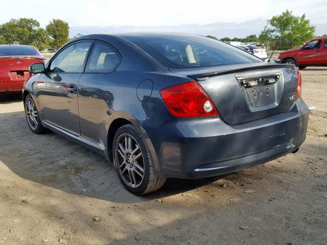 JTKDE177370192643 - 2007 TOYOTA SCION TC 灰色 照片 3
